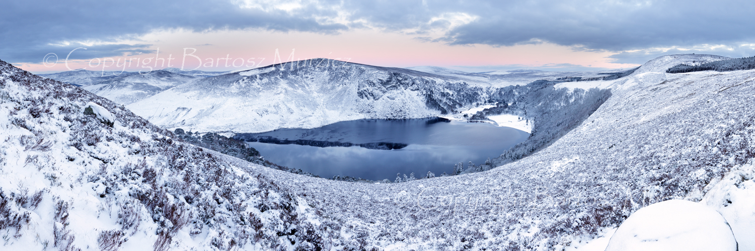 Lough Tay in the Winter